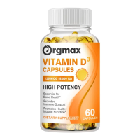 Vitamin D3 supplement bottle with labe