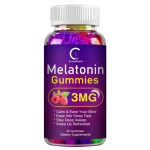 Melatonin 3 mg bottle for sleep support