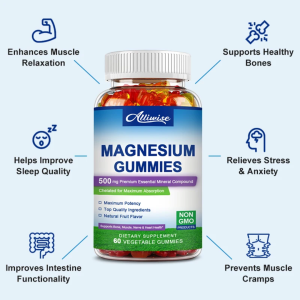 Benefits of magnesium gummies for wellness and relaxation